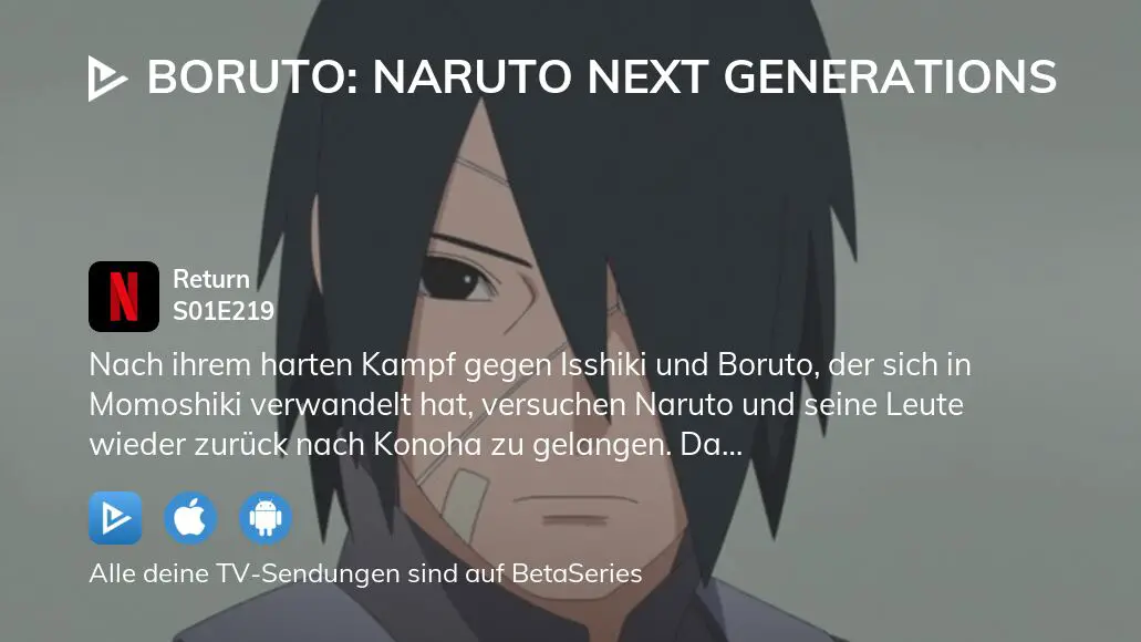 Boruto: Naruto Next Generations Staffel 1 Folge 219 Serie online Stream  anschauen