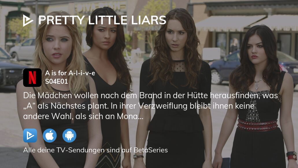 Video Schau dir Pretty Little Liars Staffel 4 Folge 1 im VollStreaming an