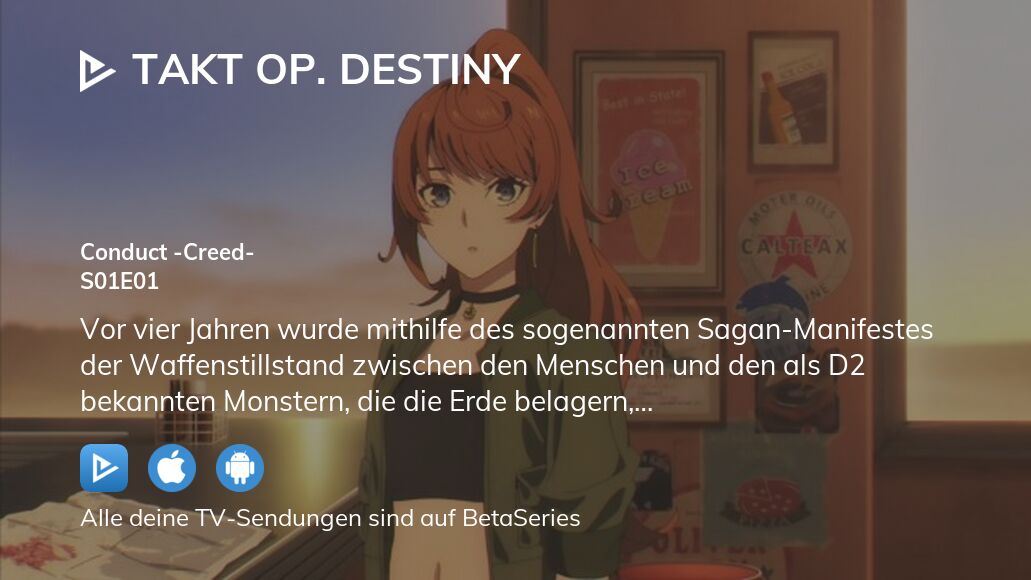 Takt Op. Destiny Staffel 1 Folge 1 Serie online Stream anschauen