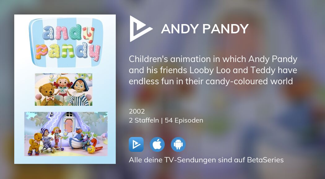 Wo kann man Andy Pandy TVSerien online streamen sehen?