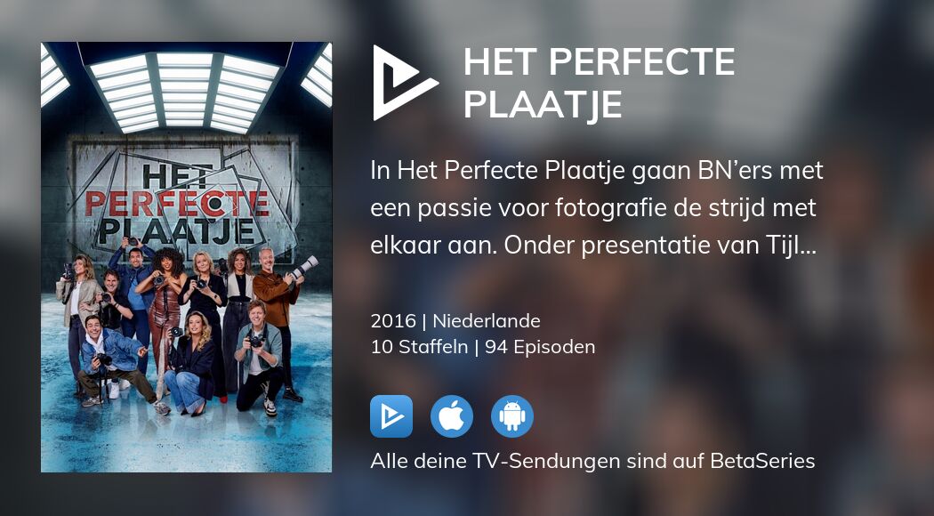 Schau Het Perfecte Plaatje streaming