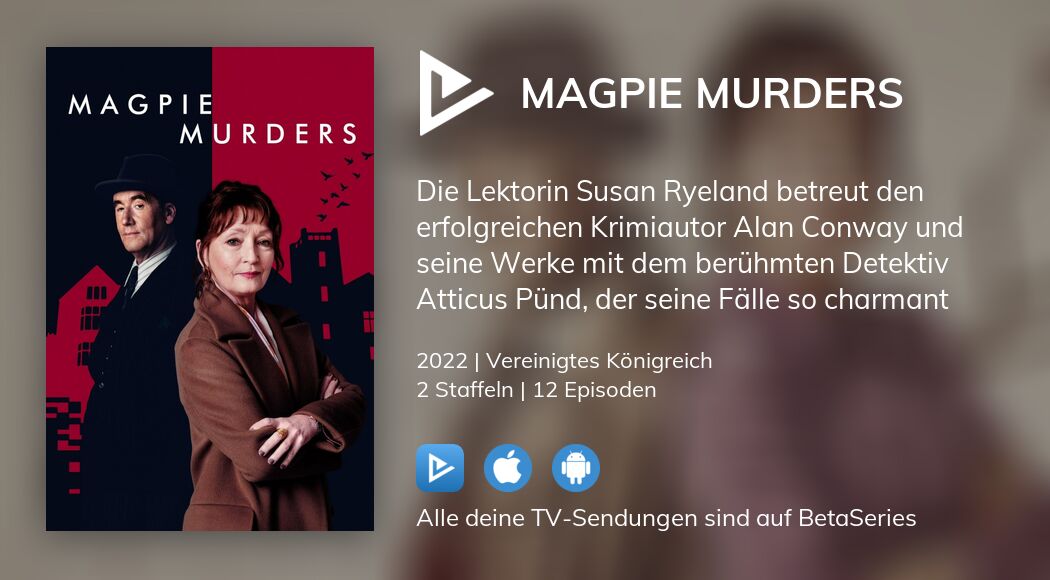 Wo kann man Magpie Murders TVSerien online streamen sehen