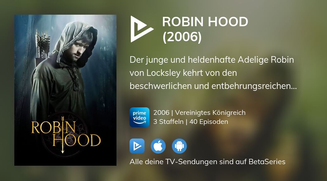 Video: Die Serie Robin Hood (2006) im legalen Streaming komplett ansehen