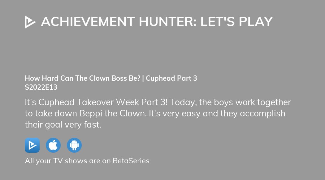 Where to watch Achievement Hunter Let's Play season 2022 episode 13