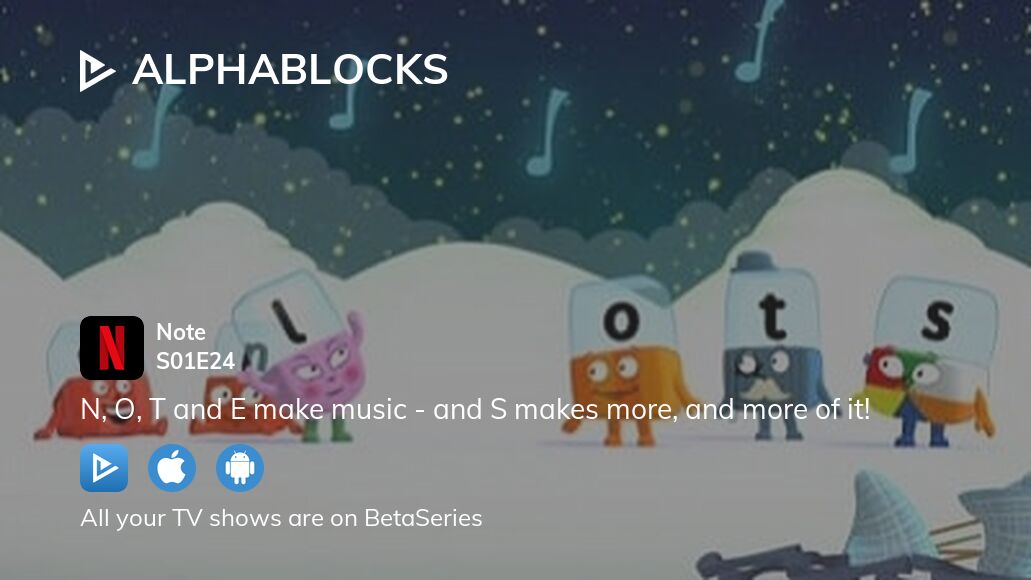 Where to watch Alphablocks season 1 episode 24 full streaming ...