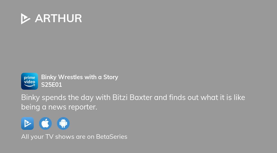 Where to watch Arthur season 25 episode 1 full streaming?