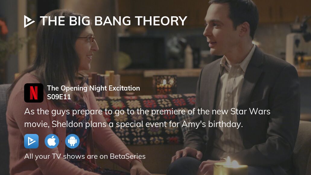 Watch The Big Bang Theory season 9 episode 11 streaming