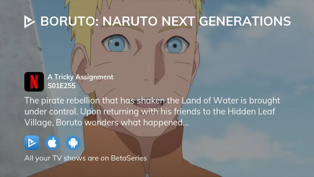Boruto: Naruto Next Generations' Episode 255 Live Stream Details