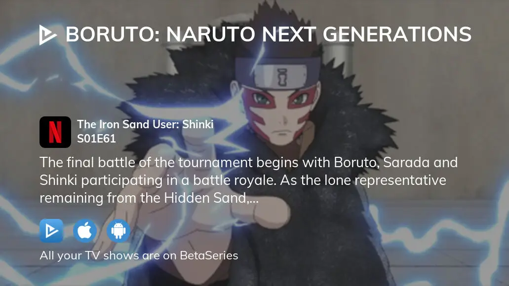 BORUTO: NARUTO NEXT GENERATIONS The Spiral of Revenge - Watch on Crunchyroll