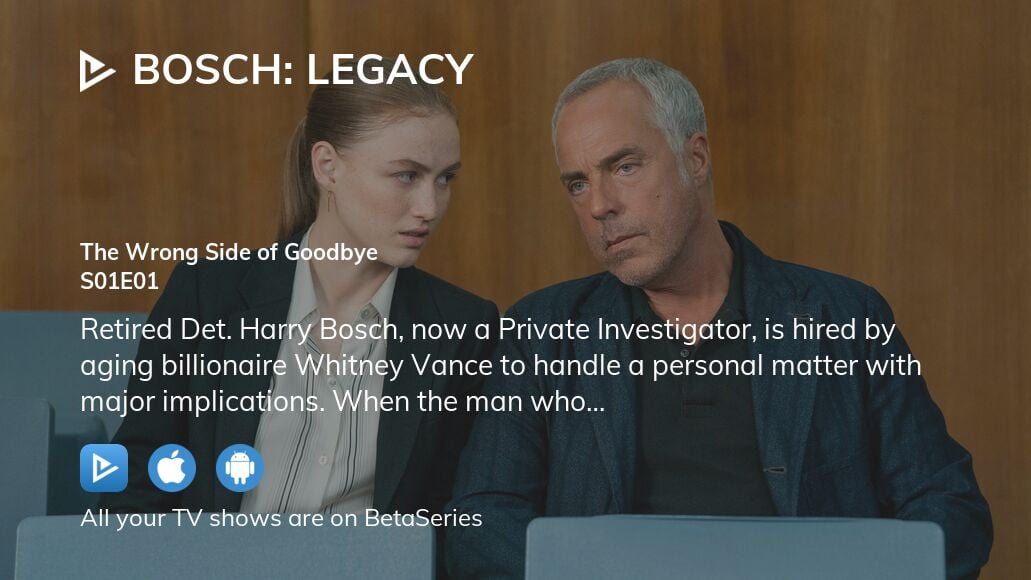 Watch Bosch: Legacy season 1 episode 1 streaming