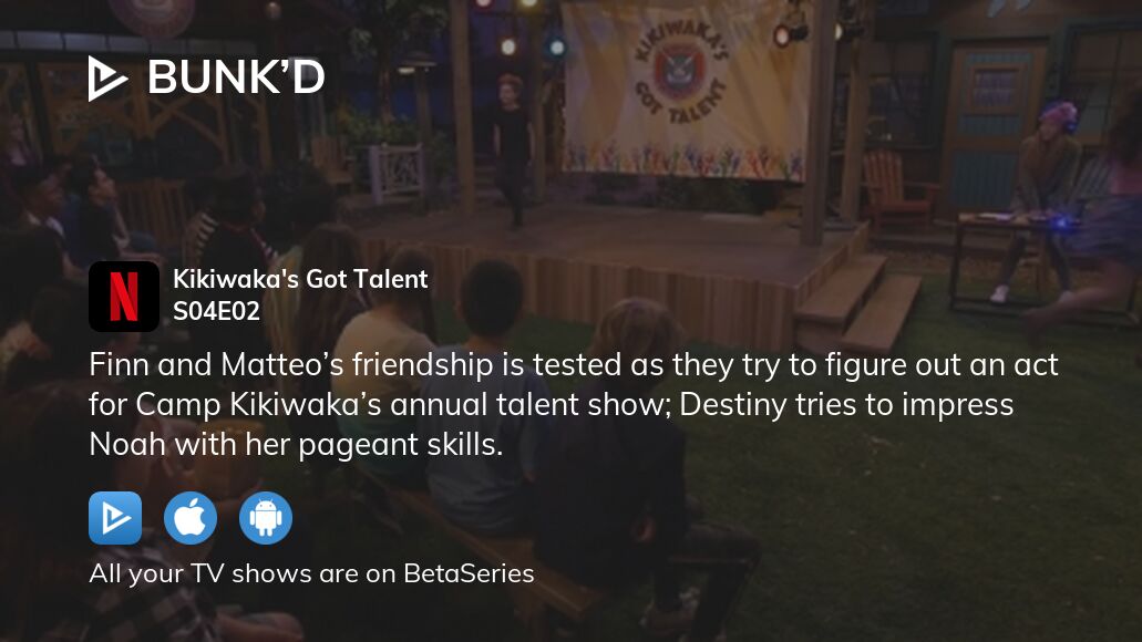 Where to watch Bunk'd season 4 episode 2 full streaming?