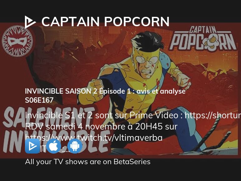 Where to watch Captain Popcorn season 6 episode 167 full streaming