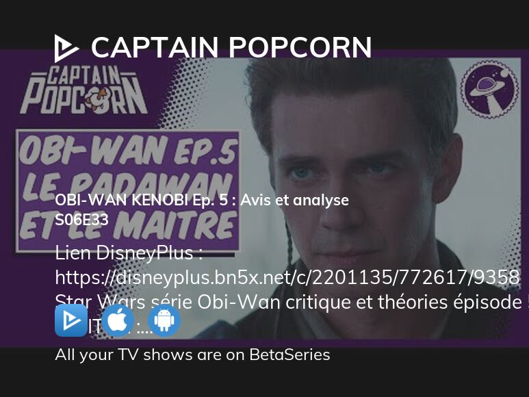 Where to watch Captain Popcorn season 6 episode 33 full streaming