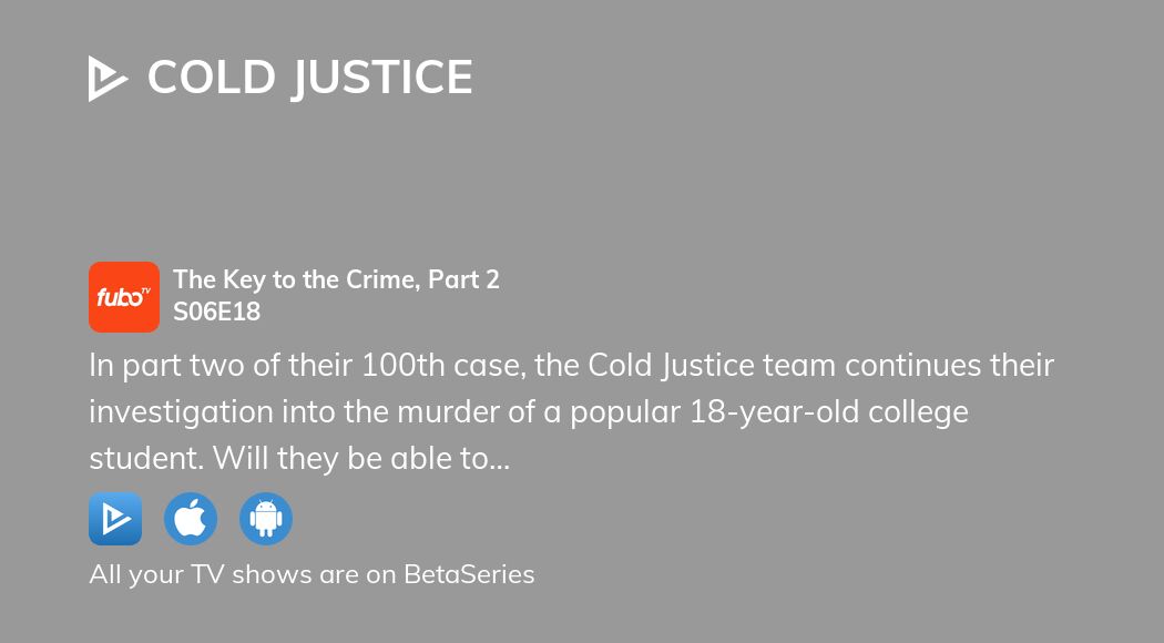 Watch Cold Justice season 6 episode 18 streaming