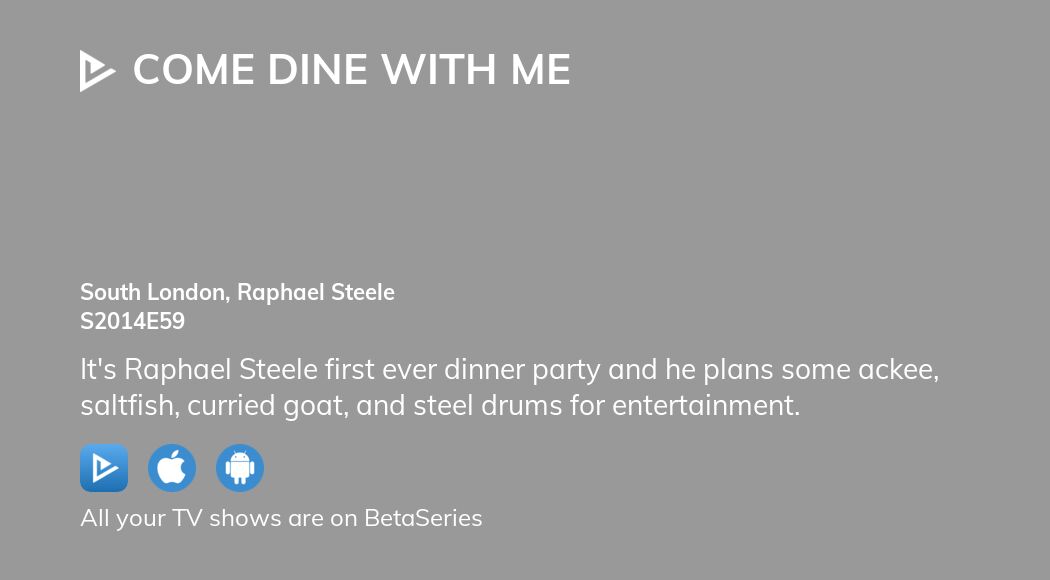 Watch Come Dine With Me season 2014 episode 59 streaming online