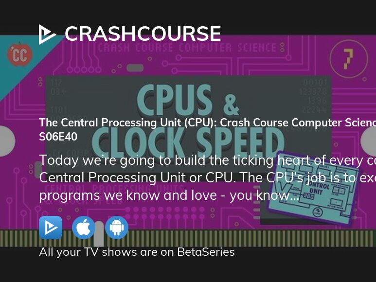 Watch CrashCourse season 6 episode 40 streaming