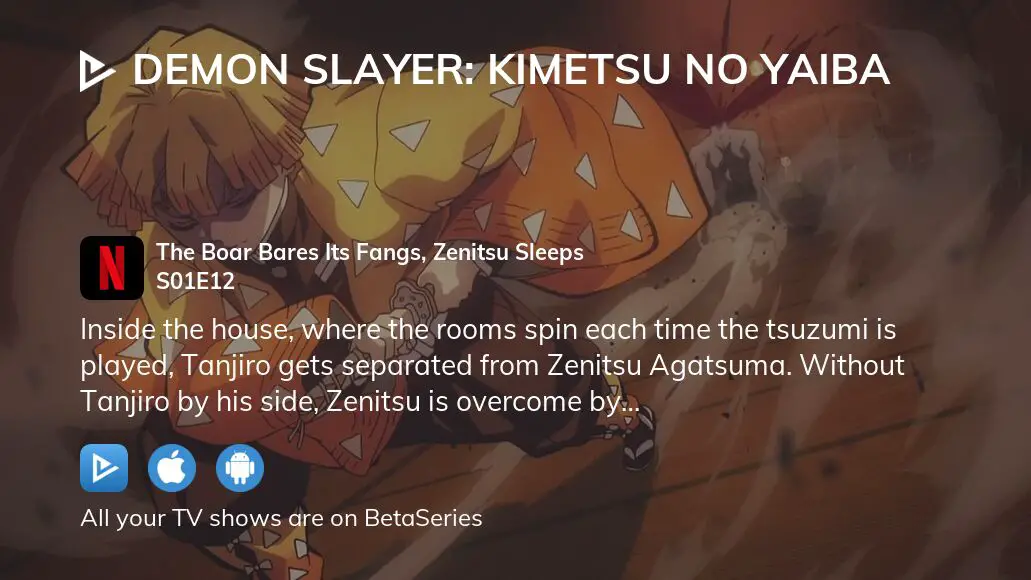 Demon Slayer: Kimetsu no Yaiba (Episode 12) - The Boar Bares Its Fangs,  Zenitsu Sleeps - The Otaku Author