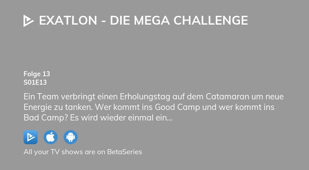 Watch Exatlon Germany season 1 episode 13 streaming