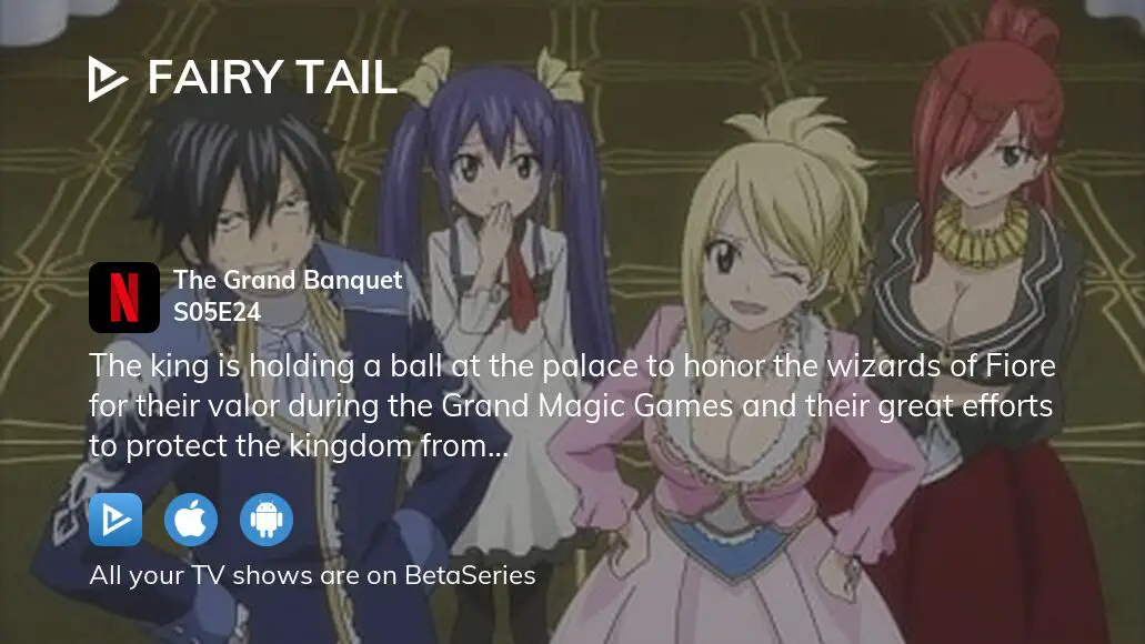 Watch Fairy Tail season 5 episode 24 streaming online 