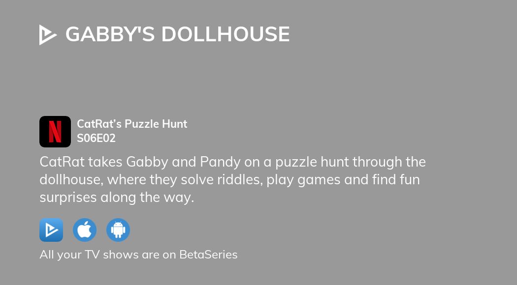 Watch Gabby's Dollhouse · Season 6 Episode 2 · CatRat's Puzzle Hunt Full  Episode Online - Plex