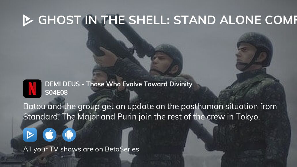 Where to watch Ghost in the Shell Stand Alone Complex season 4 episode