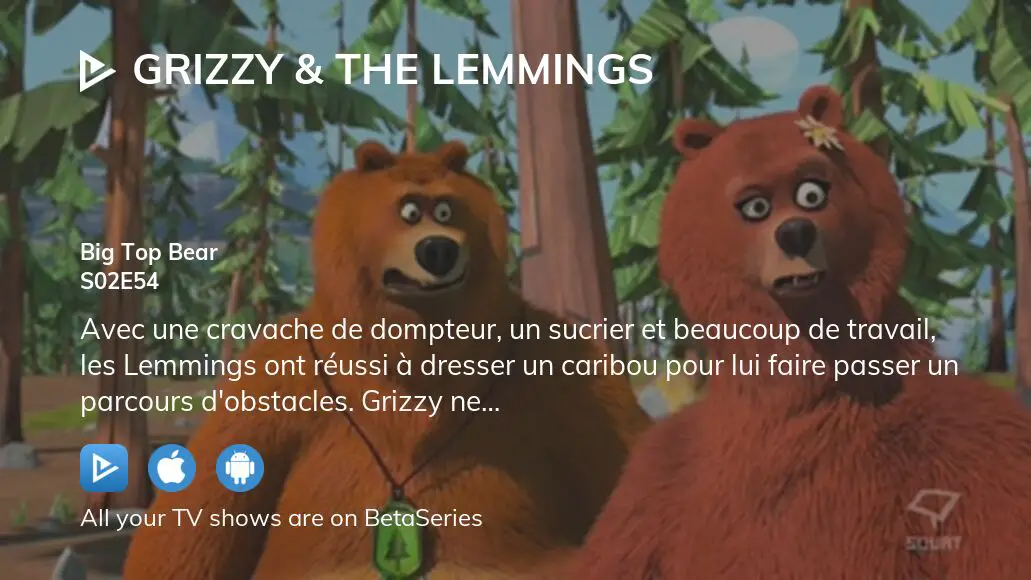 Grizzy and the Lemmings, Flying Bear