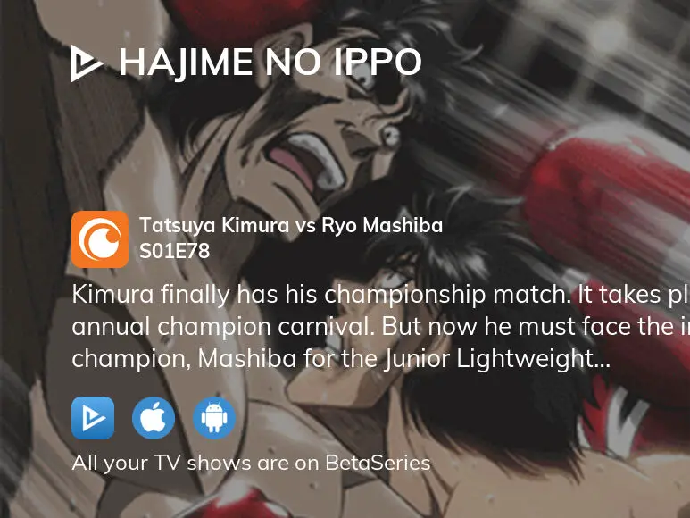 Hajime No Ippo: The Fighting! (Dub) Comeback Anxiety - Watch on