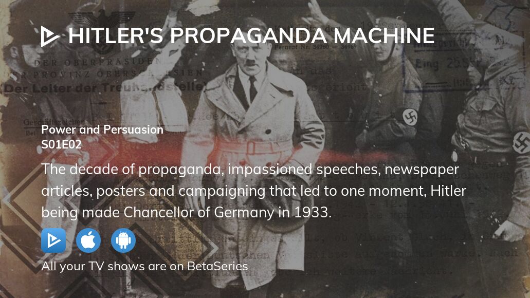 Where to watch Hitler's Propaganda Machine season 1 episode 2 full ...