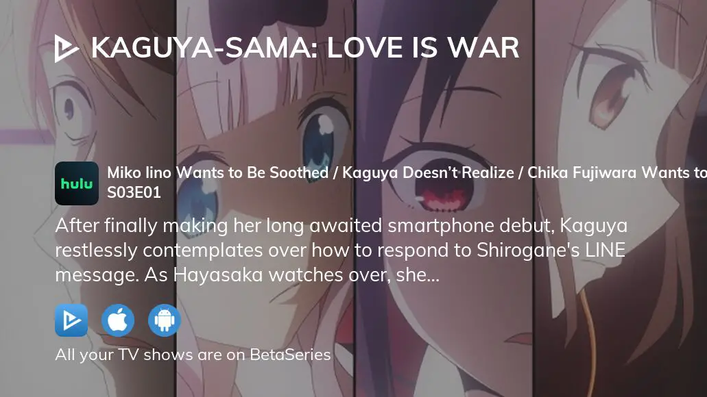 Kaguya-sama: Love Is War -Ultra Romantic- Miyuki Shirogane Wants to Mediate  / Kaguya Wants to Distract Him / Kaguya Preemptively Strikes - Watch on  Crunchyroll