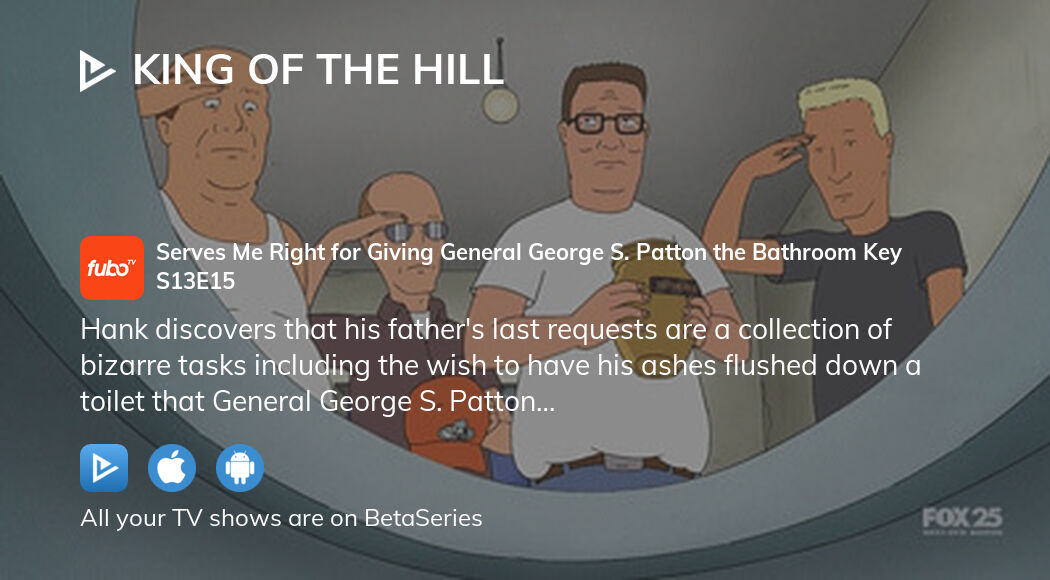 Where to watch King of the Hill season 13 episode 15 full streaming