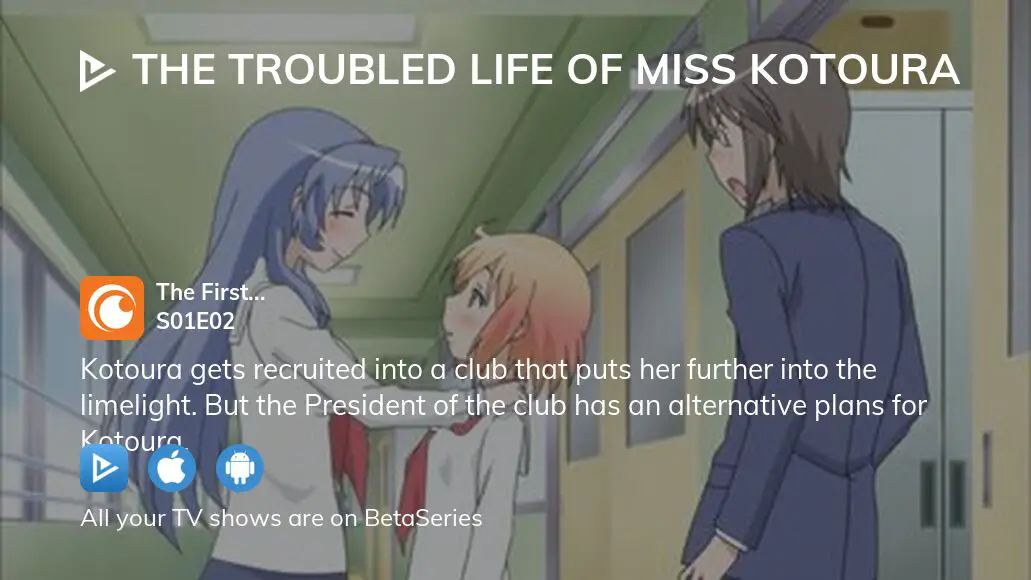 The Troubled Life of Miss Kotoura - streaming online