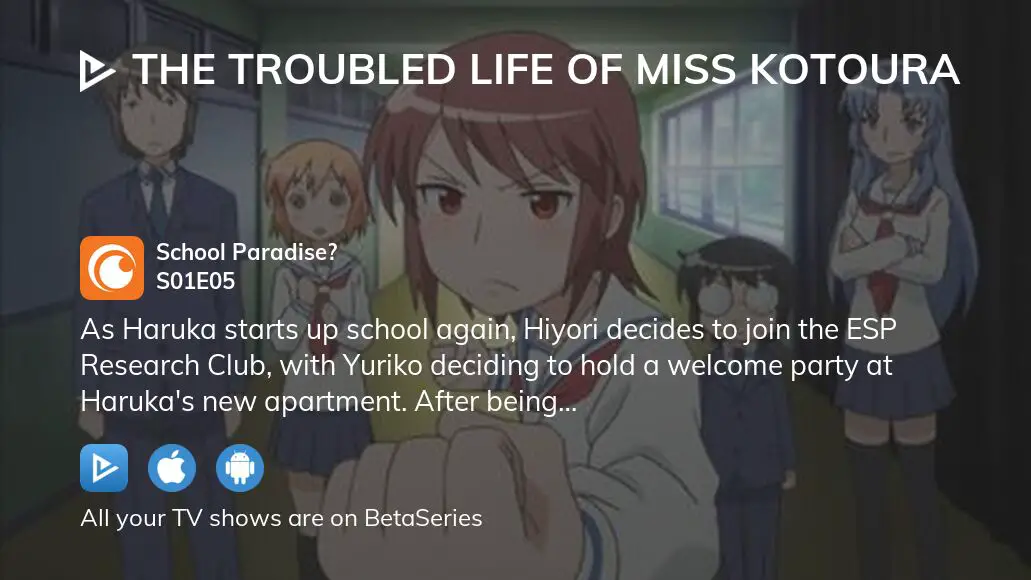 TV Time - The Troubled Life of Miss Kotoura (TVShow Time)