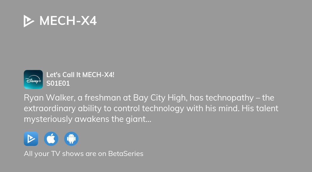 Where to watch MECHX4 season 1 episode 1 full streaming?