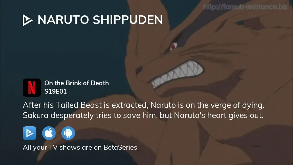 On the Brink of Death, Narutopedia