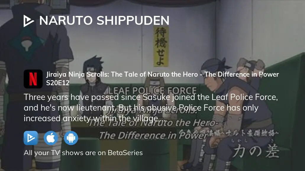 The Difference in Power, NARUTO: SHIPPUDEN