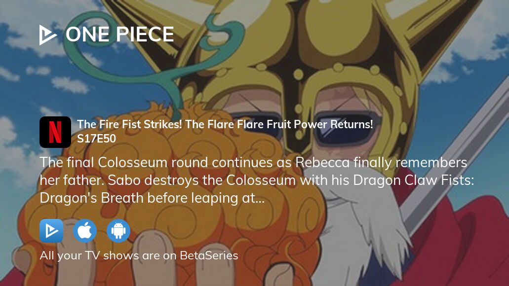 Watch One Piece Season 17 Episode 50 Streaming Online Betaseries Com