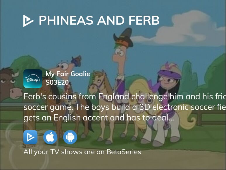 Watch Phineas and Ferb season 3 episode 20 streaming online
