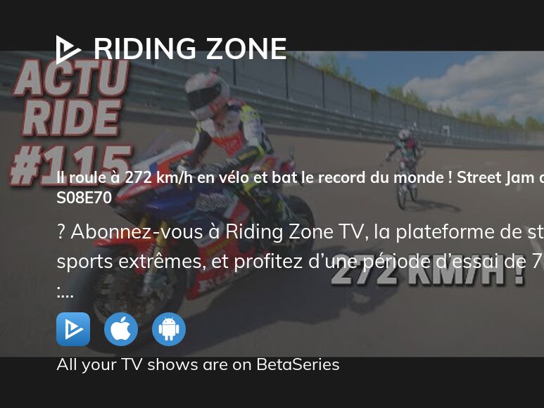 Where to watch Riding Zone season 8 episode 70 full streaming ...