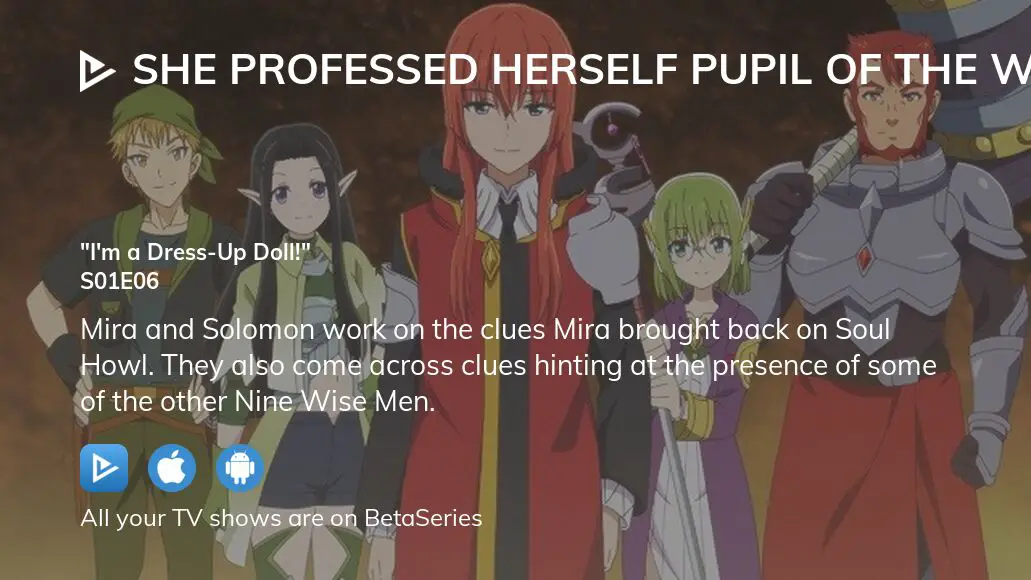 She Professed Herself Pupil of the Wise Man Anime Casts Ari Ozawa