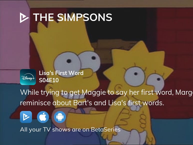 The Simpsons Lisa First Word