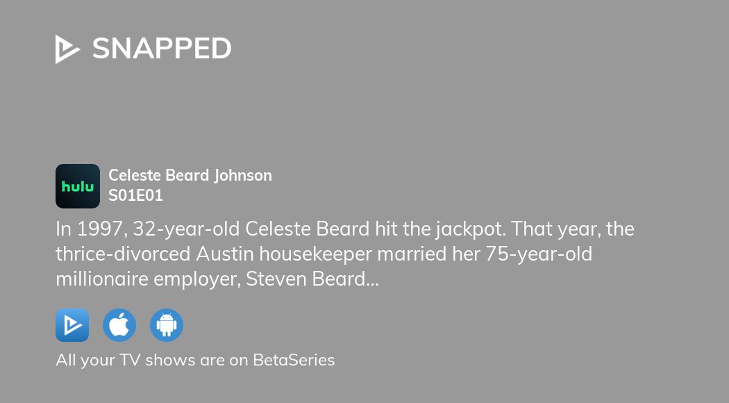 Where to watch Snapped season 1 episode 1 full streaming?