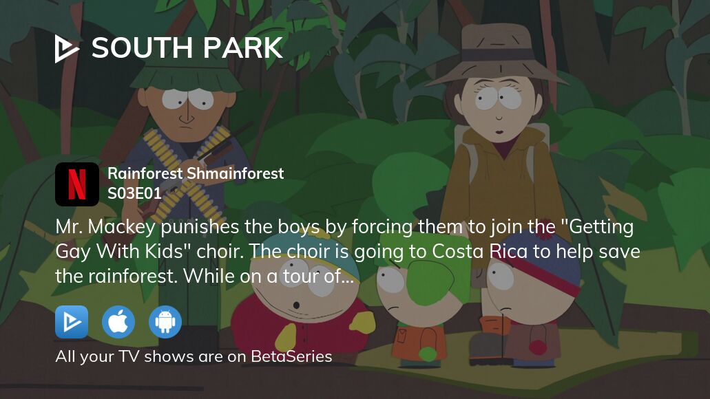 Watch South Park season 3 episode 1 streaming