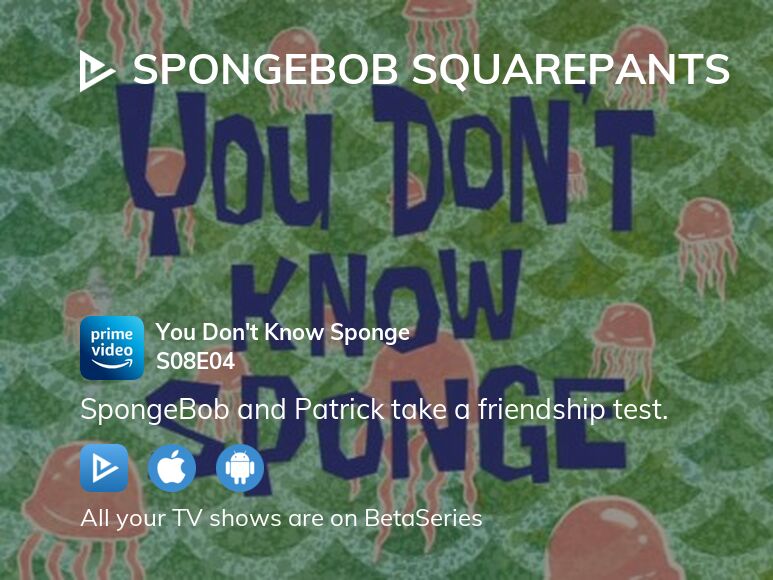 Watch SpongeBob SquarePants season 8 episode 4 streaming