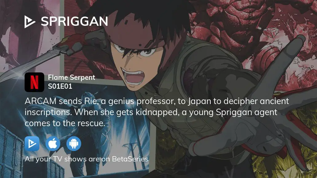 Watch Spriggan season 1 episode 1 streaming online