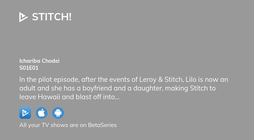Watch Stitch! season 1 episode 1 streaming