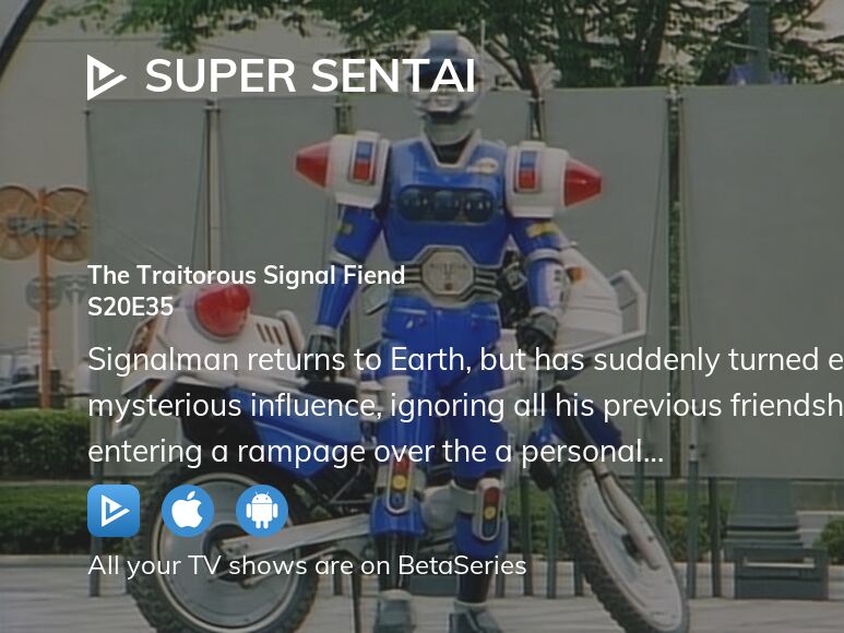 Where to watch Super Sentai season 20 episode 35 full streaming ...