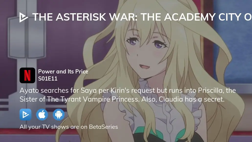 The Asterisk War Witch of the Resplendent Flames - Watch on
