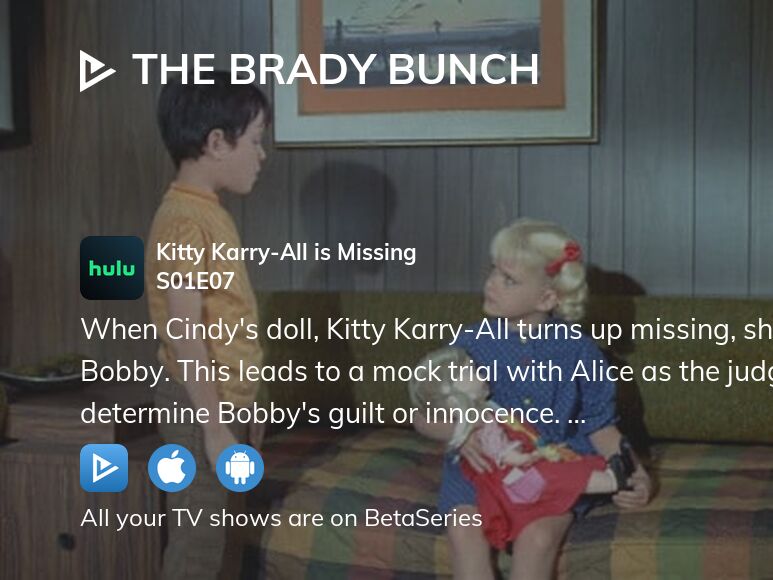 Watch The Brady Bunch season 1 episode 7 streaming