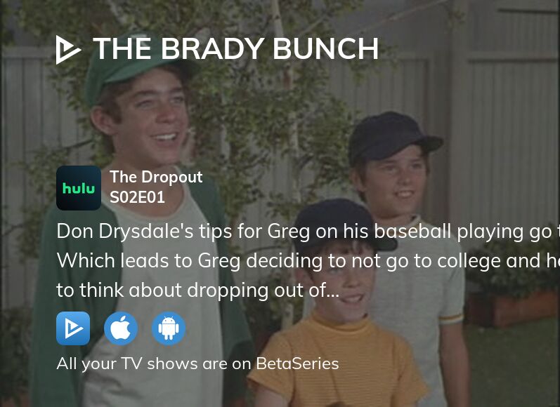 Watch The Brady Bunch season 2 episode 1 streaming