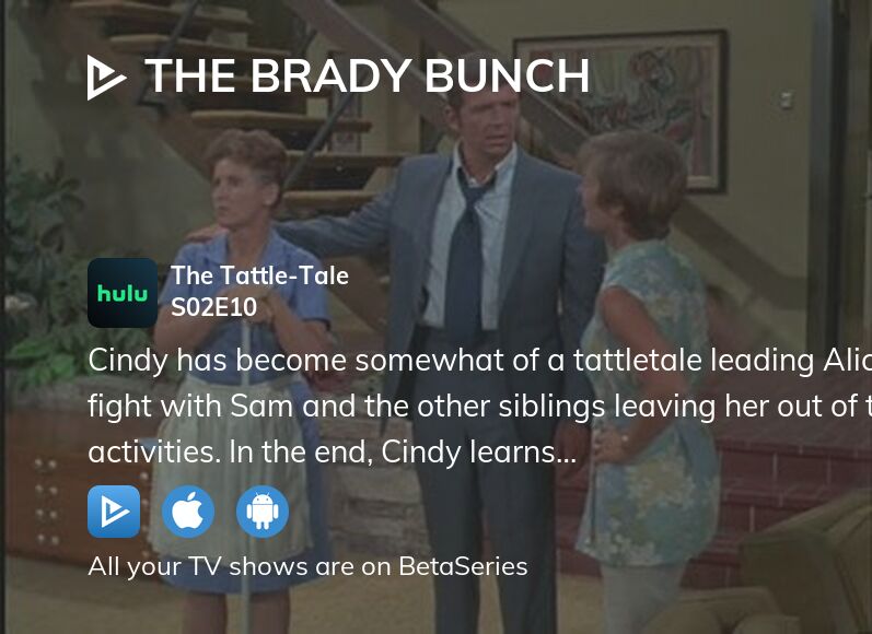 Watch The Brady Bunch season 2 episode 10 streaming